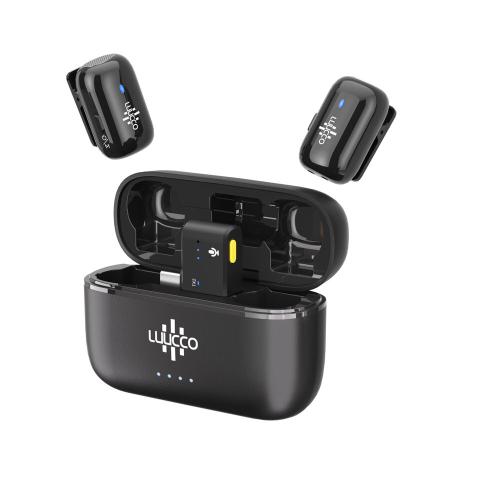 MiniPods USB-C Wireless Lavalier Microphone - Black IN STOCK
